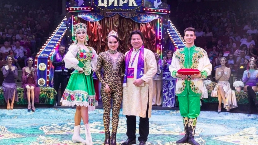 Vietnam wins bronze at int’l circus festival in Russia